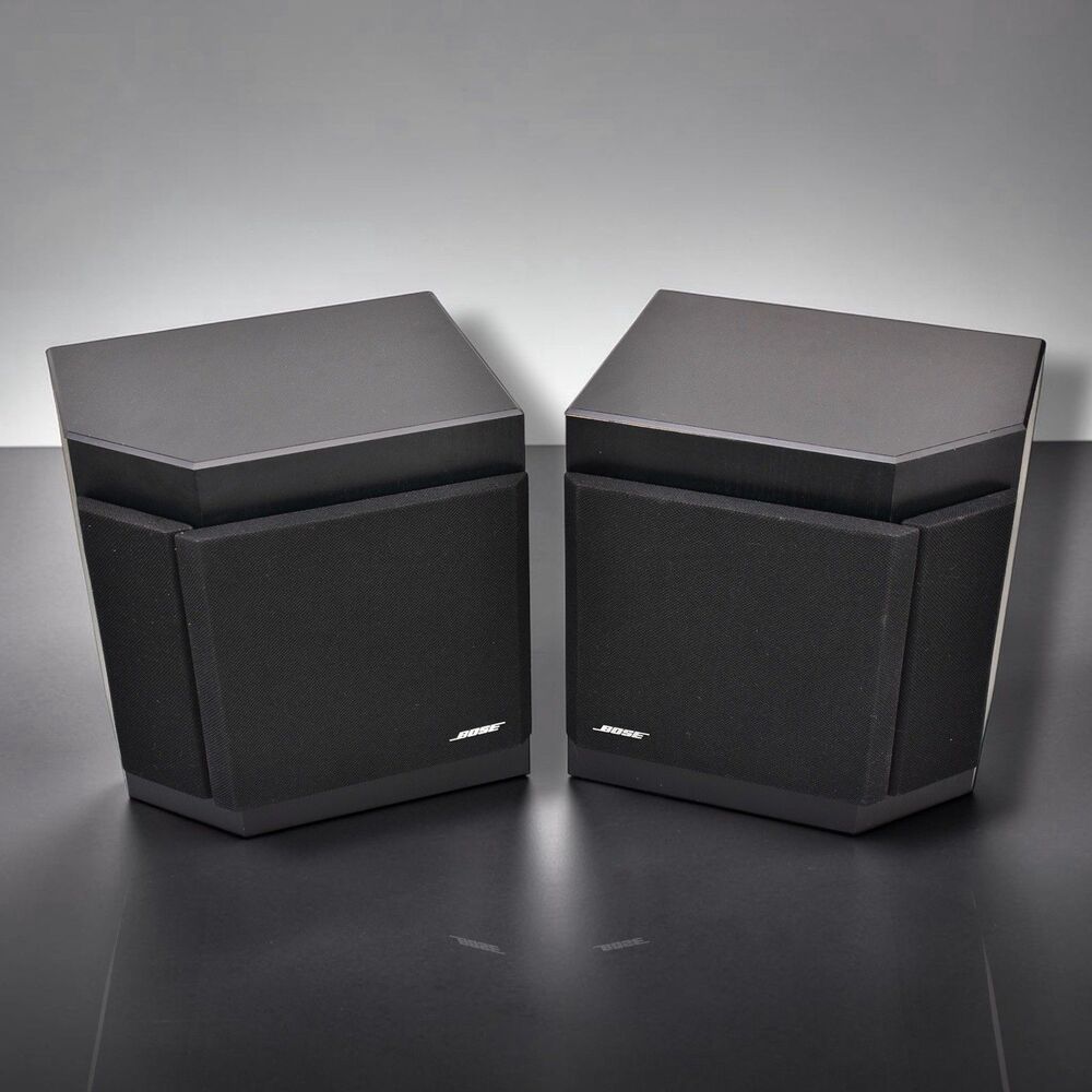 Pair Vintage 1994 Bose 2001 Direct Reflecting  Bookshelf Speakers - 50 Watt
